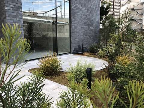 ガーデンデザイン 東京都渋谷区 ガーデンデザイン からならの木 うるおいのある空間づくり